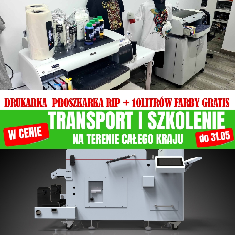 ZESTAW PRODUKCYJNY 33CM + 10litrów farby GRATIS